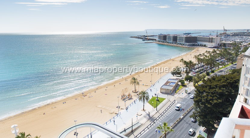 atico primera linea alicante costa blanca