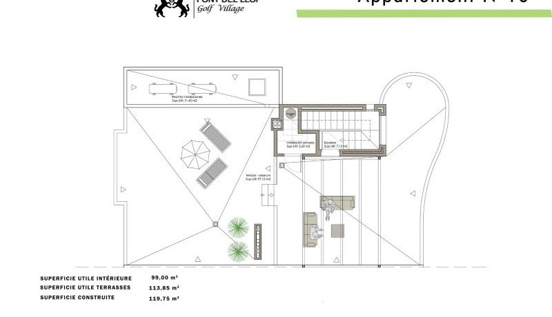 costa blanca golf penthouse apartments for sale