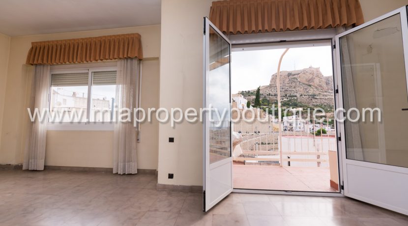 alicante apartment for sale castle views costa blanca