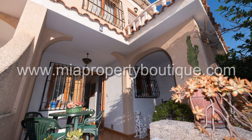 terraced house for sale near beach muchavista el campello alicante