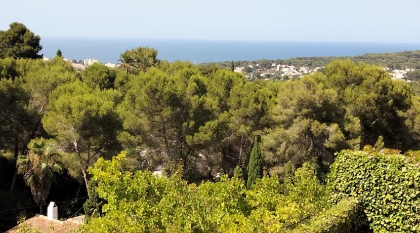 Building plot with sea views for sale in Tosalet Jávea, Costa Blanca