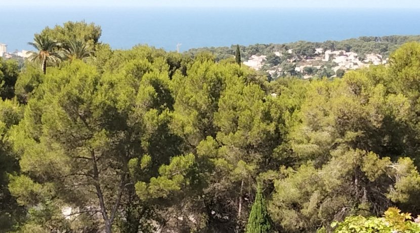 Building plot with sea views for sale in Tosalet Jávea, Costa Blanca
