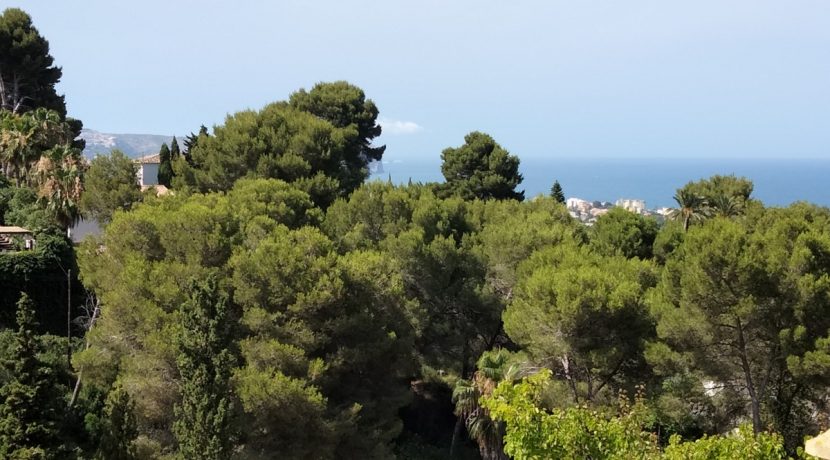 Building plot with sea views for sale in Tosalet Jávea, Costa Blanca